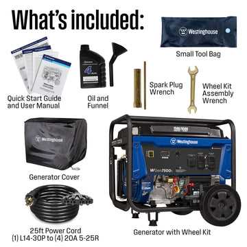 westinghouse generator parts diagram