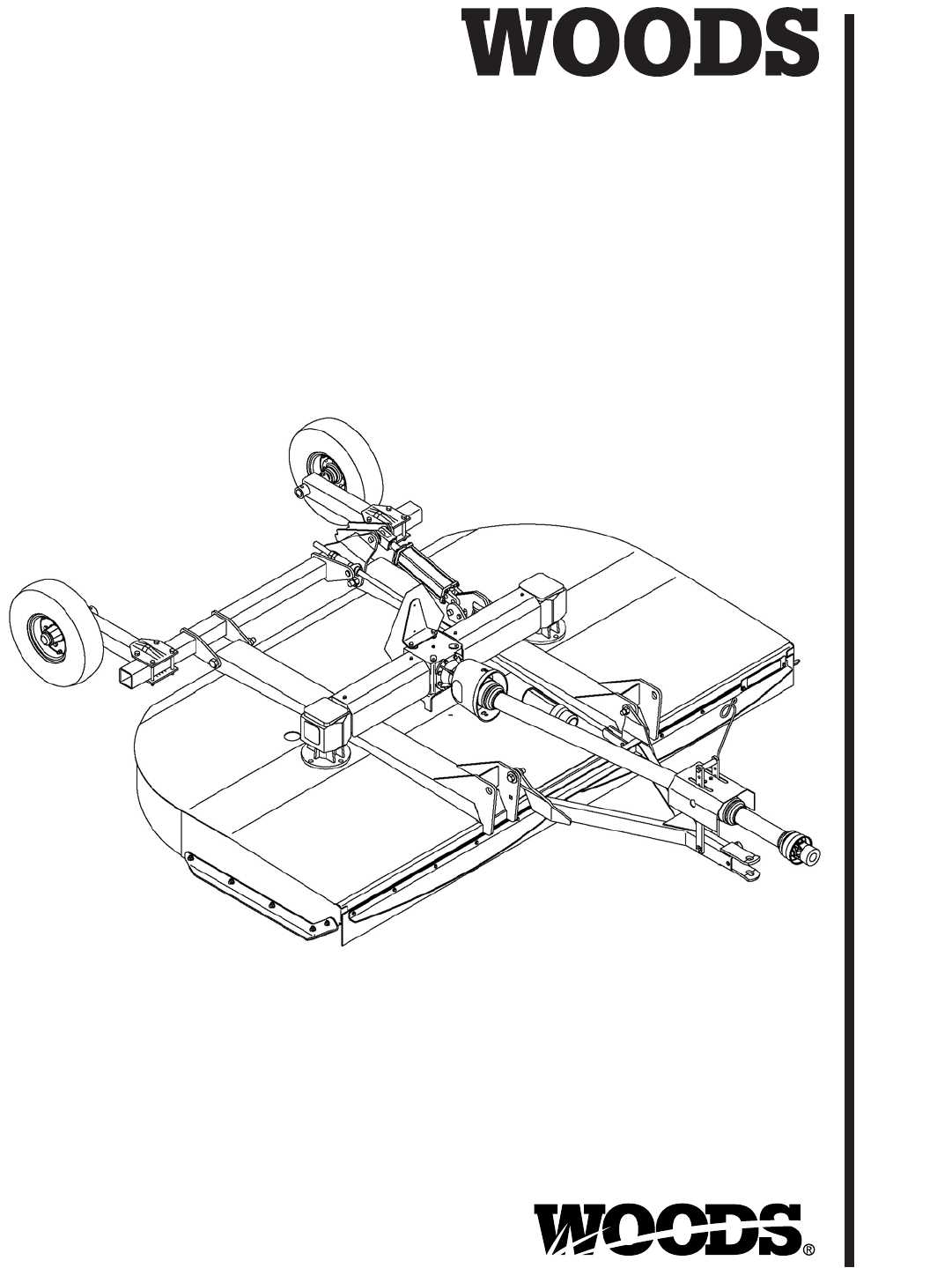 woods bush hog parts diagram