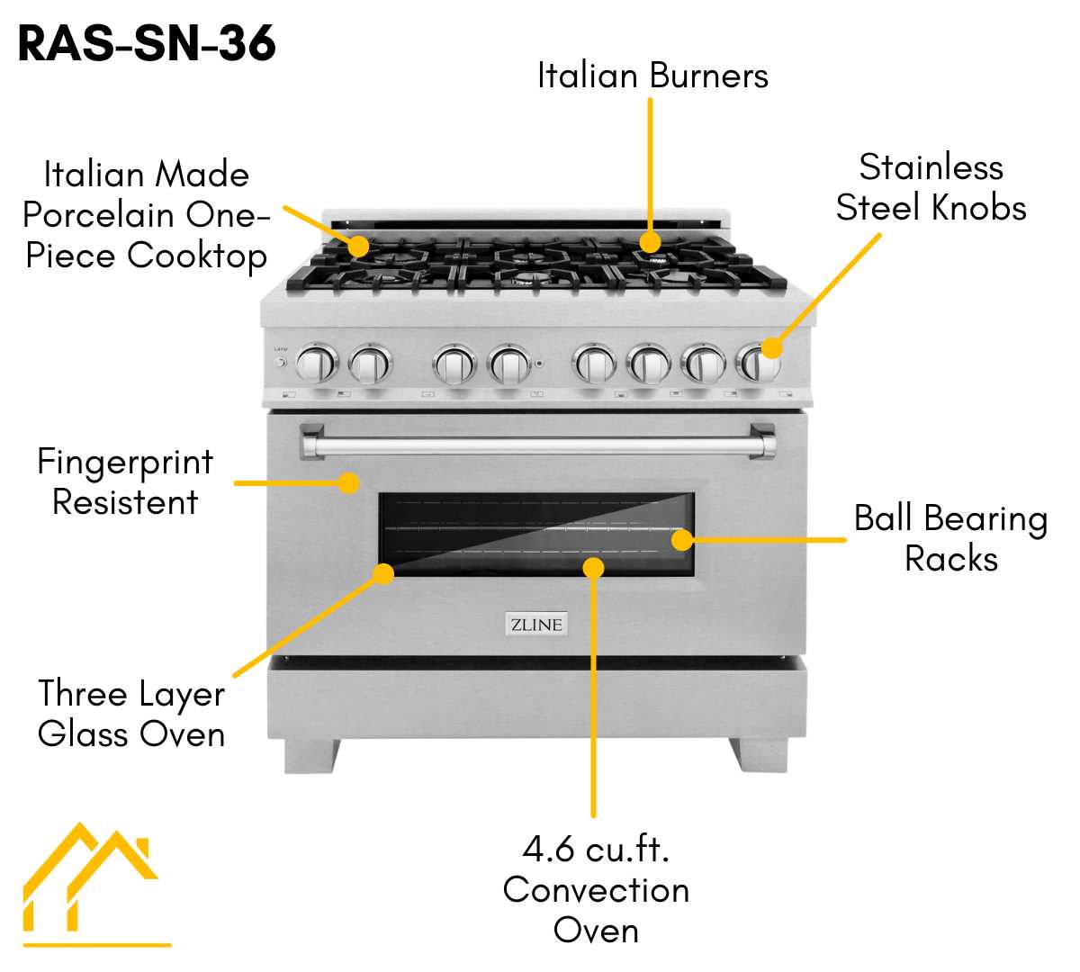 zline ra36 parts diagram