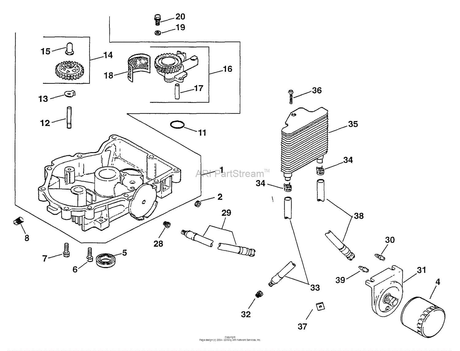 25 hp kohler engine parts diagram