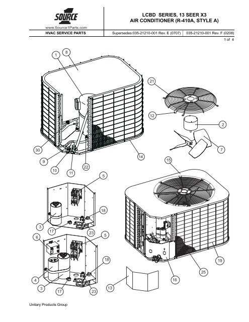 air handler parts diagram