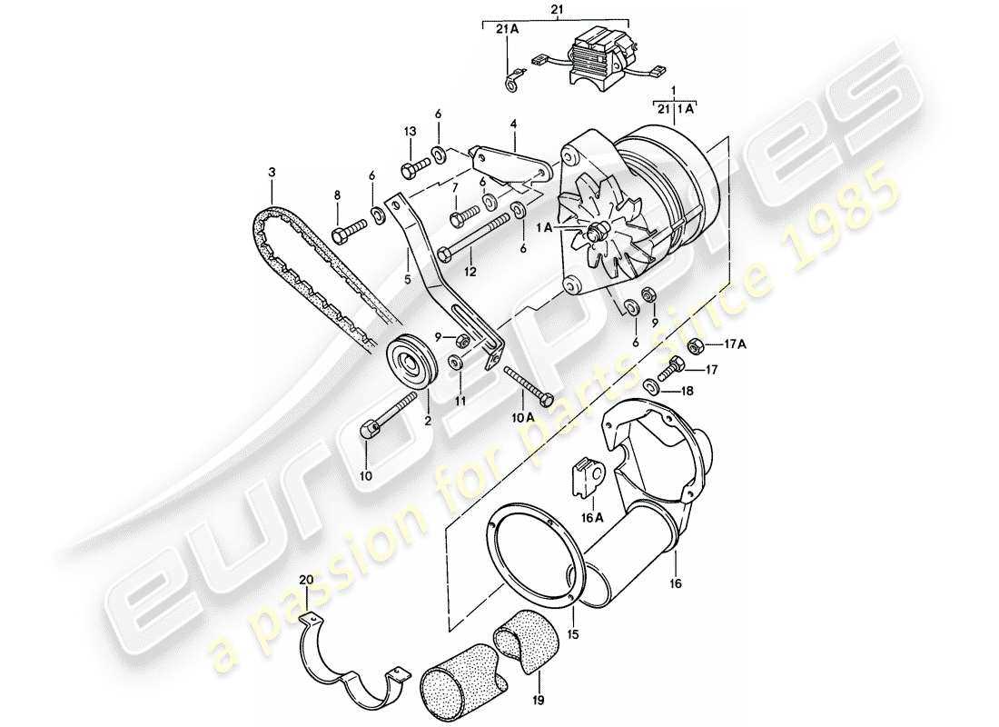 alternator parts diagram