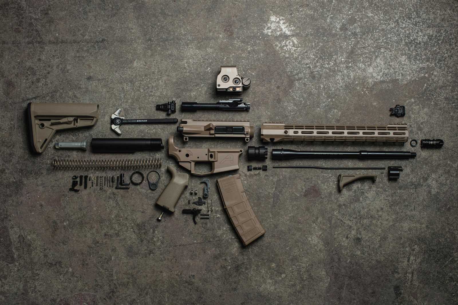 ar 15 diagram with part names