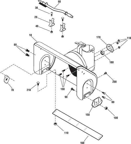 ariens deluxe 28 parts diagram