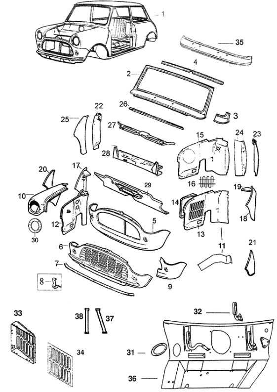 mini cooper engine parts diagram