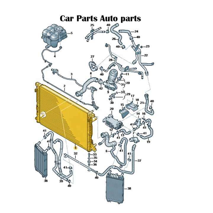 auto parts diagram