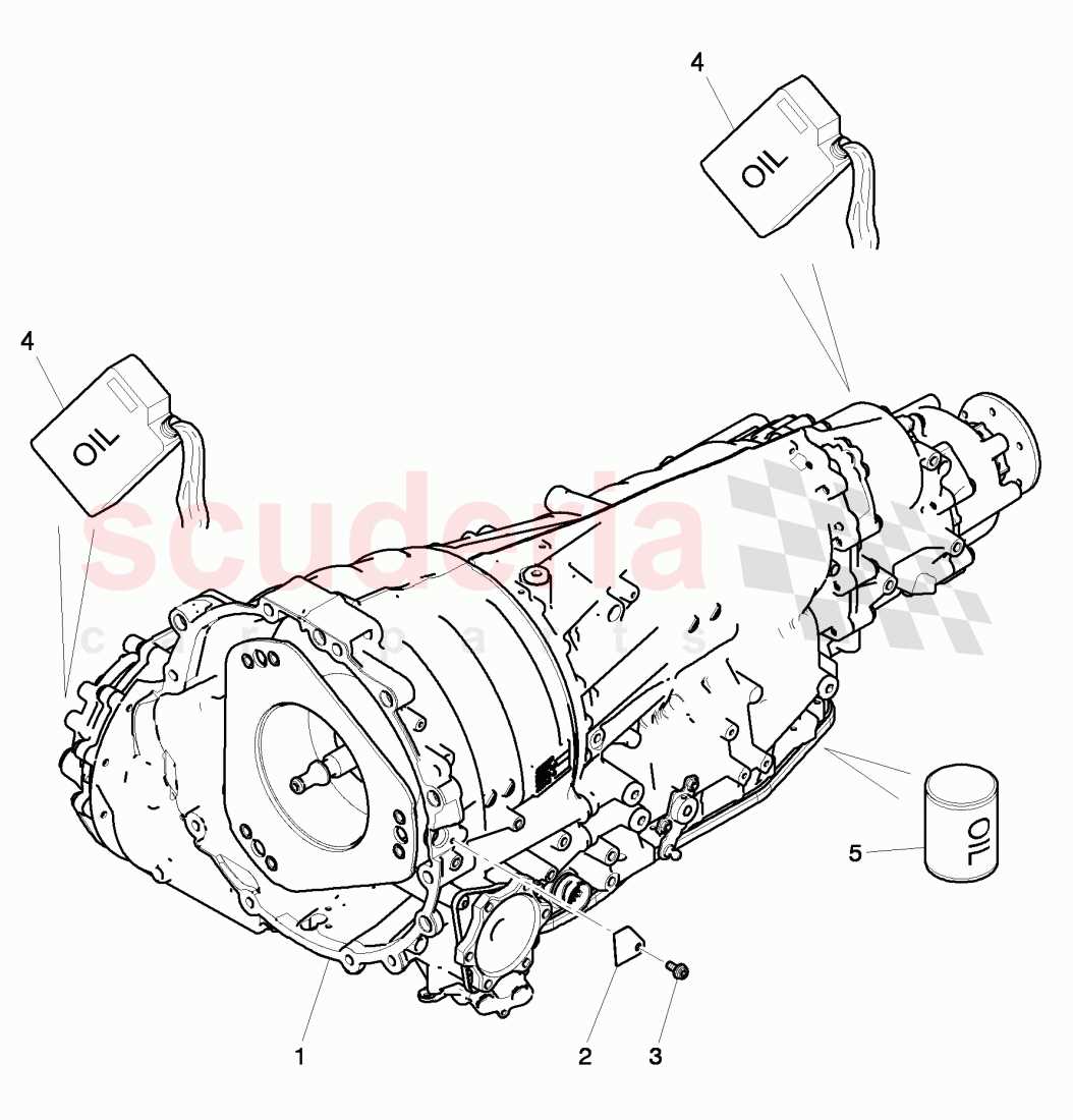 auto transmission parts diagram