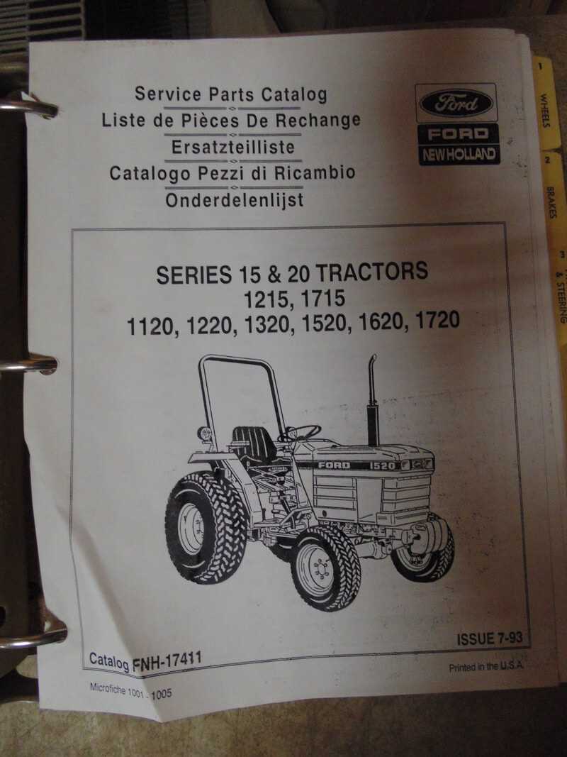 ford 1920 tractor parts diagram