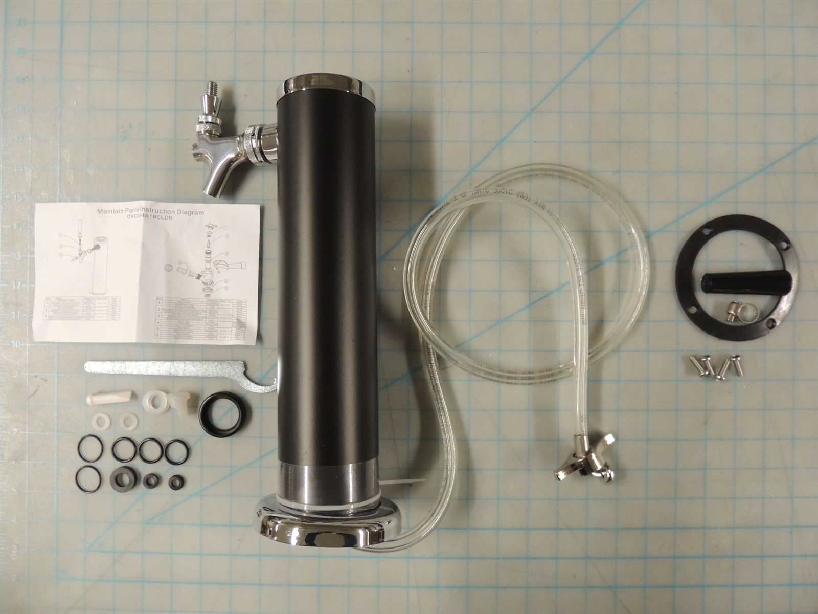 beer faucet parts diagram