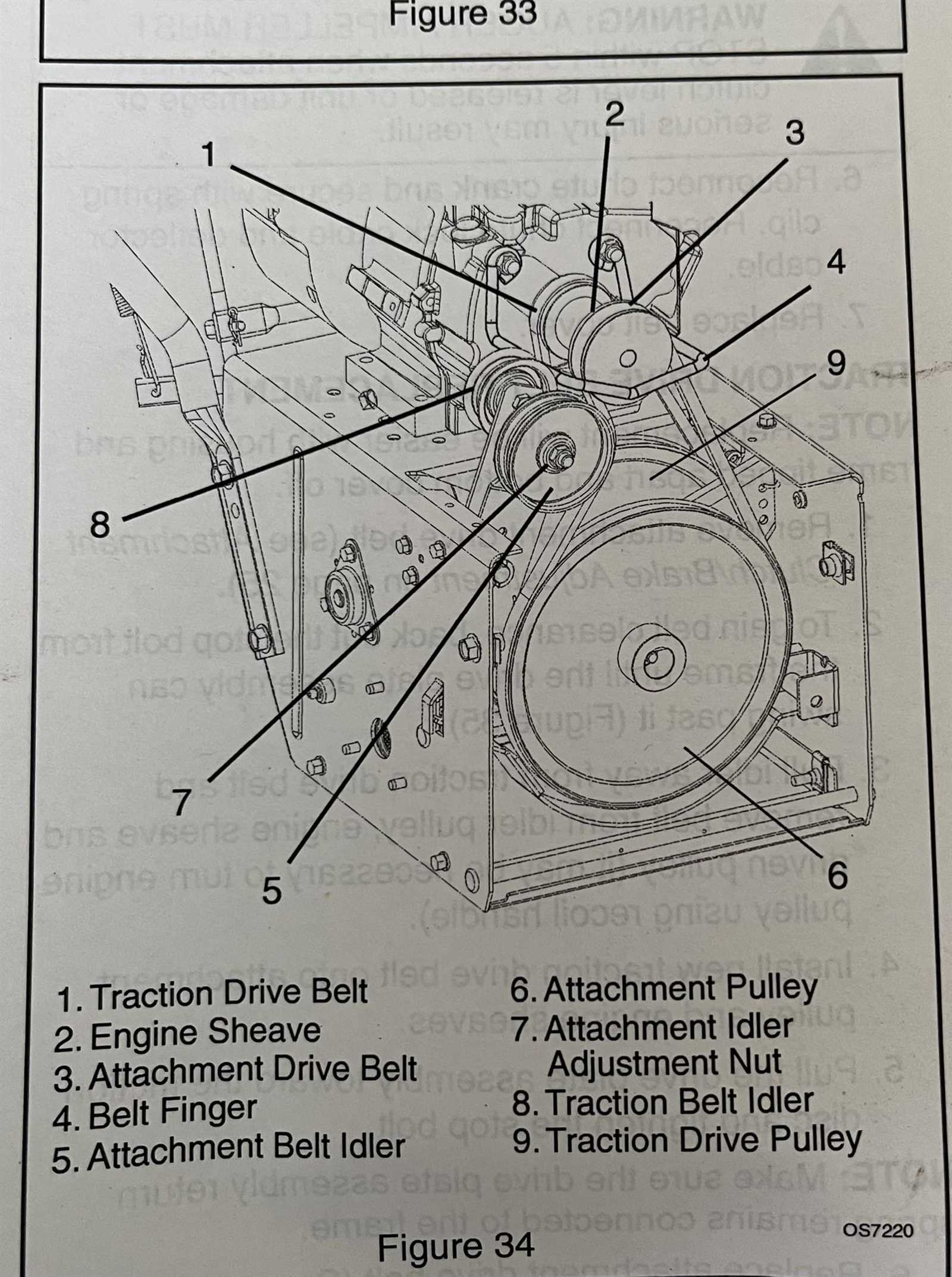 old ariens snowblower parts diagram