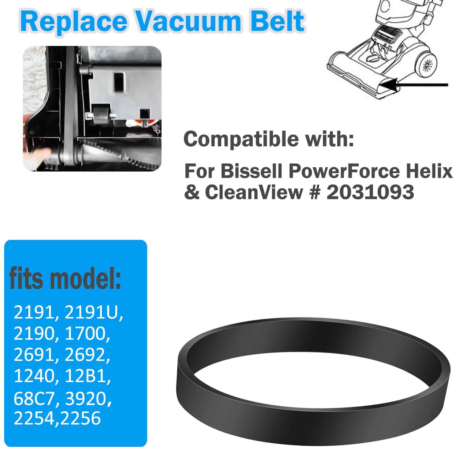 bissell powerforce helix 2191 parts diagram