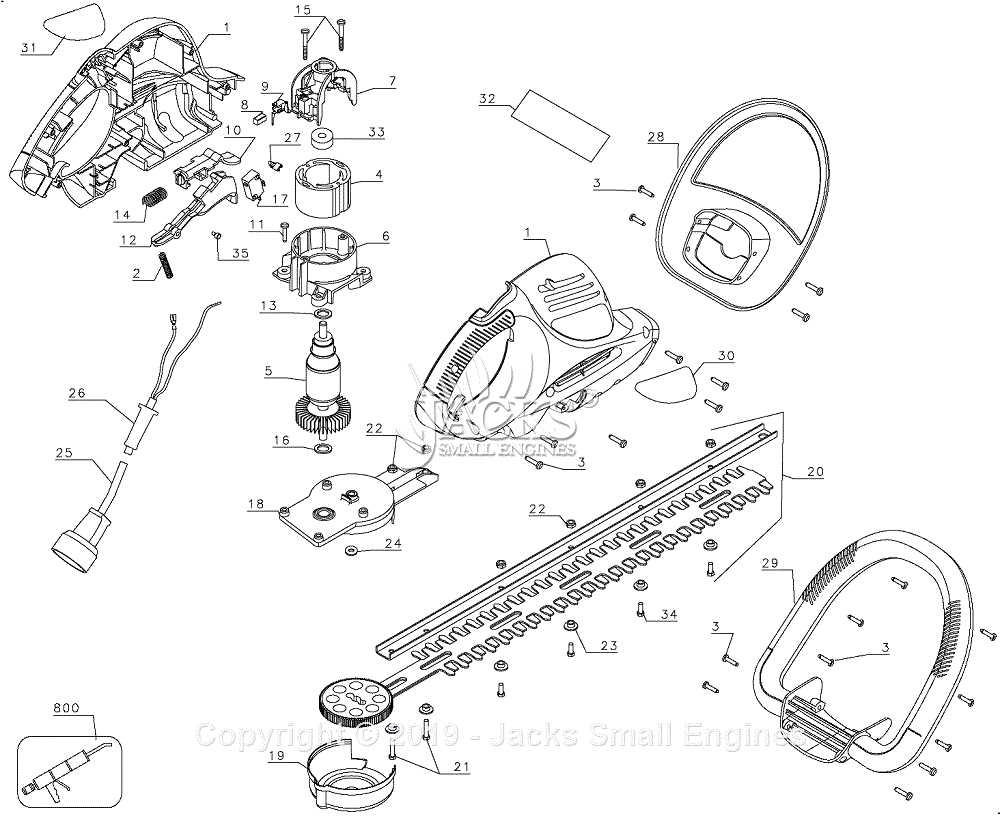 black and decker grass hog parts diagram