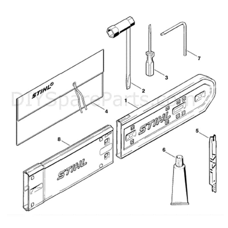 stihl ms 290 parts diagram