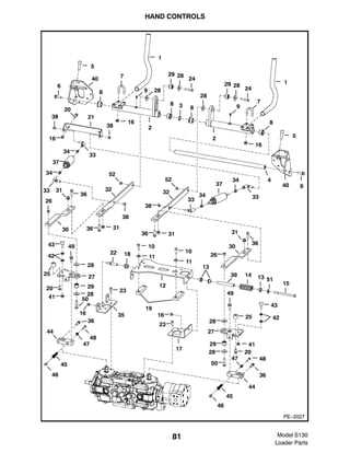 bobcat 610 parts diagram