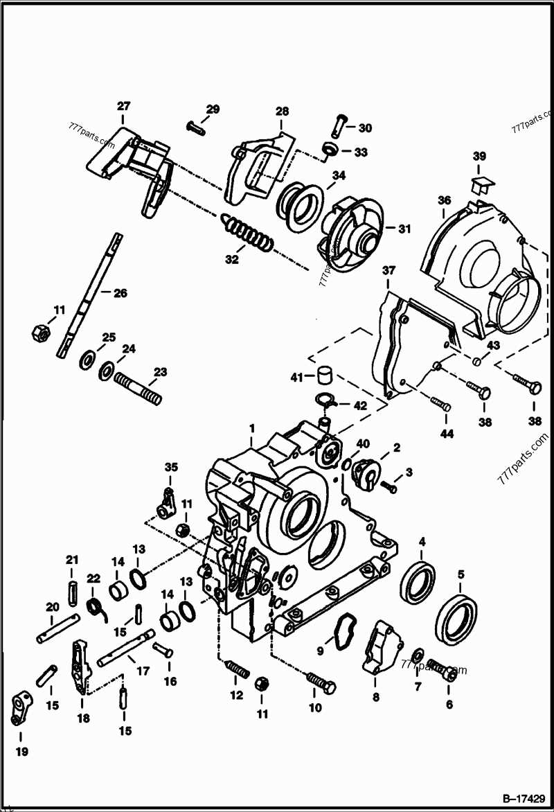 bobcat 863 parts diagram