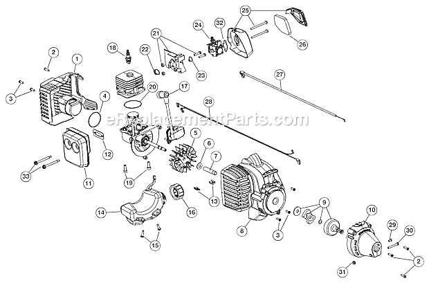 bolens bl110 parts diagram