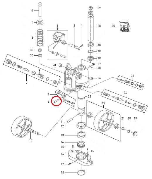 hand truck parts diagram