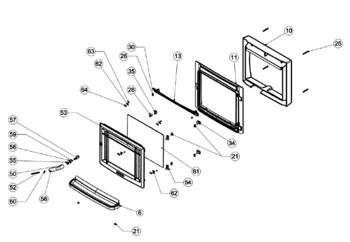 buck stove parts diagram