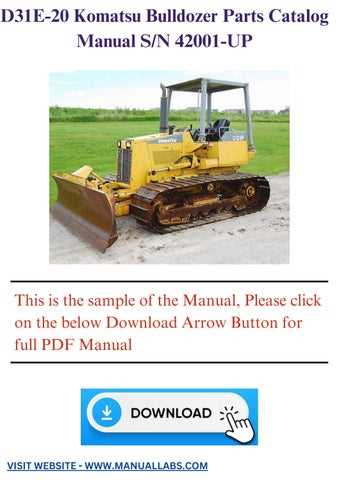 bulldozer parts diagram