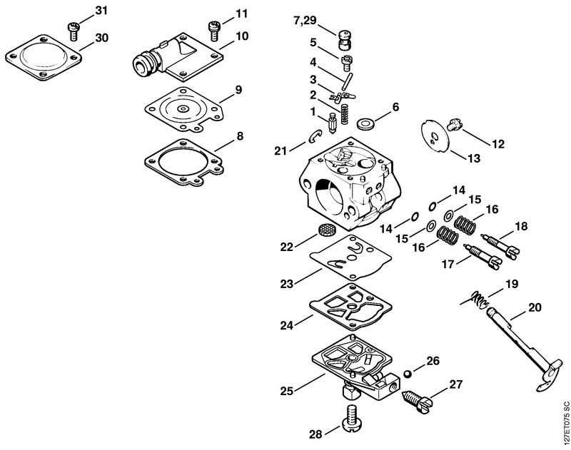 stihl 026 parts diagram