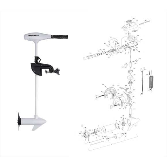 minn kota riptide 80 parts diagram