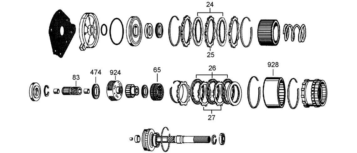 46re transmission parts diagram