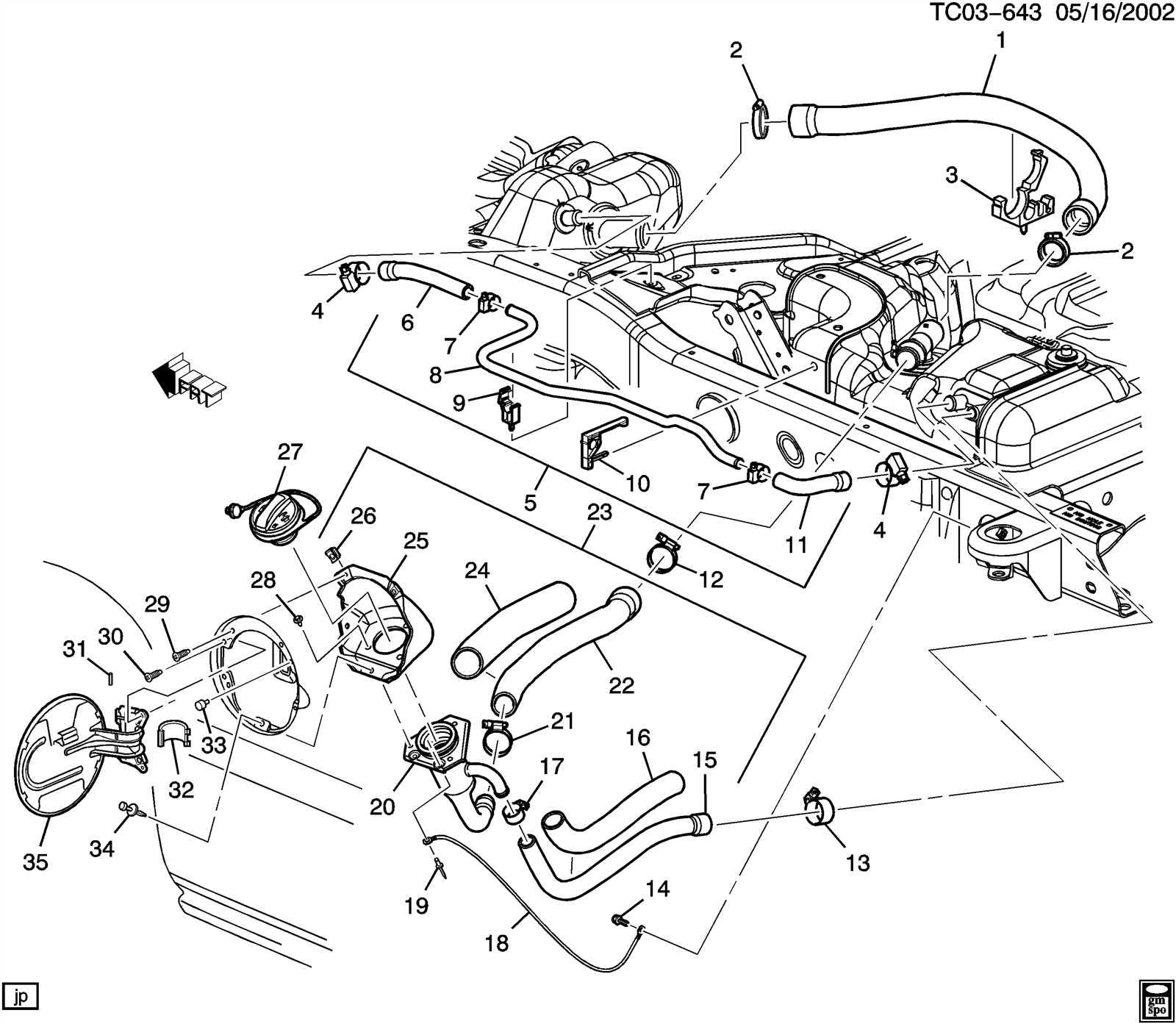 chevrolet avalanche parts diagram