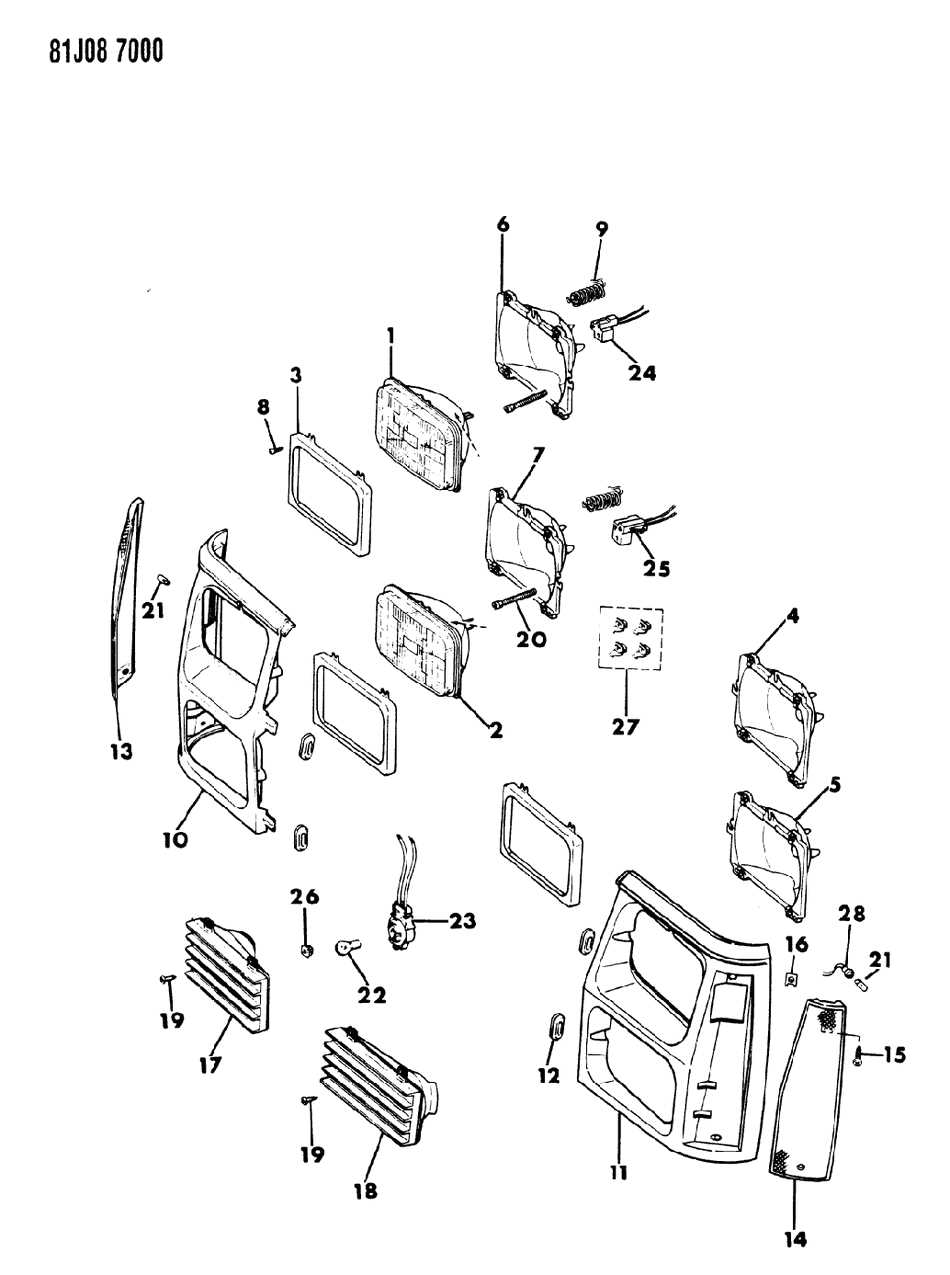 chevy astro parts diagram