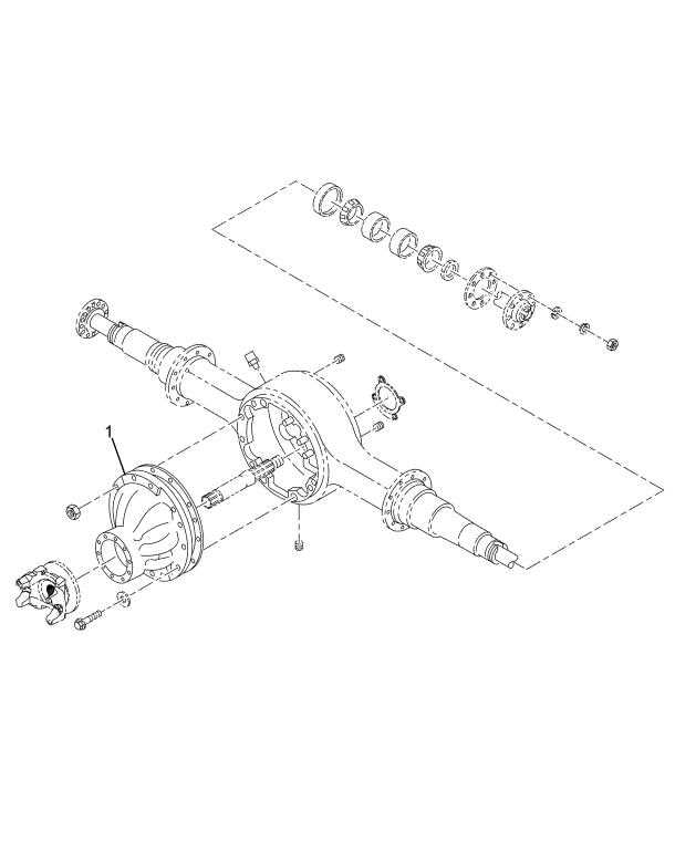 chevy front differential parts diagram