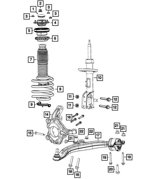 chrysler pacifica parts diagram