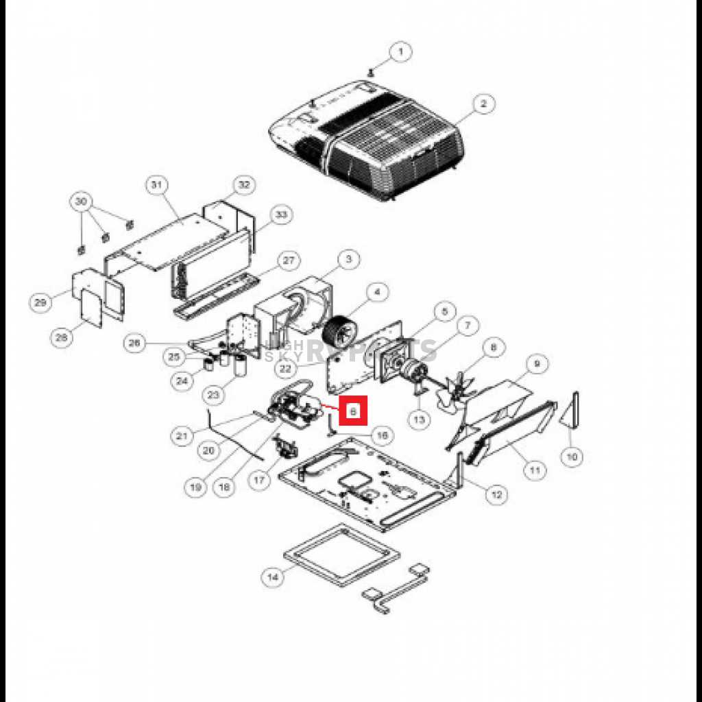 coleman mach ac parts diagram