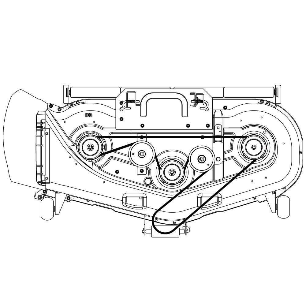 craftsman 50 inch mower deck parts diagram