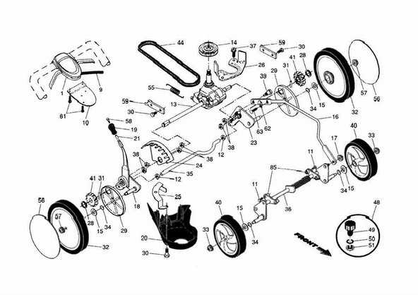 craftsman yts3000 parts diagram