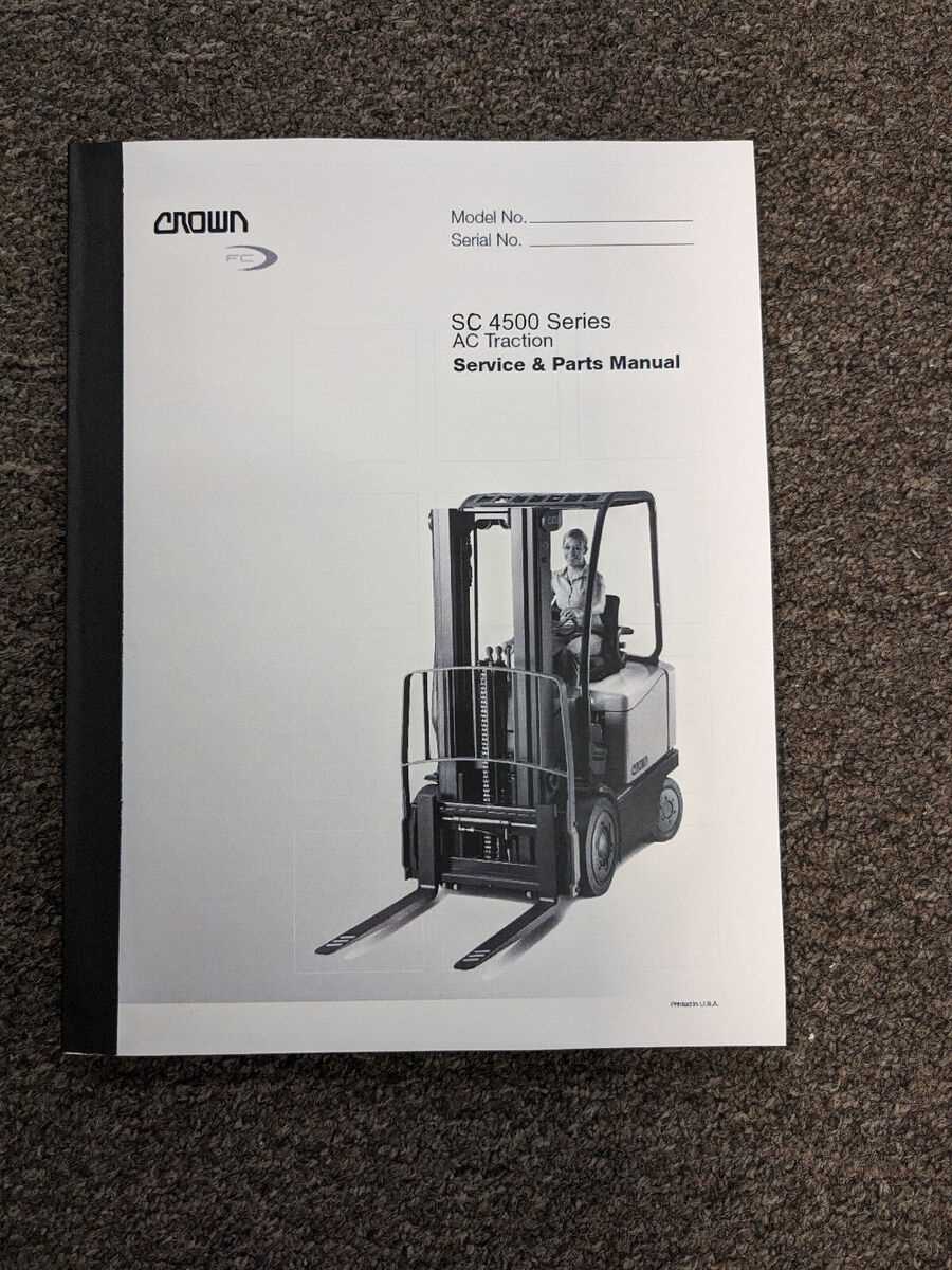 crown forklift parts diagram