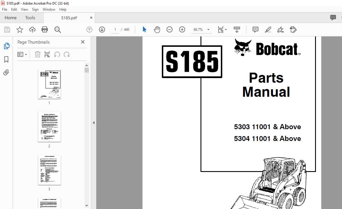 bobcat mower parts diagram