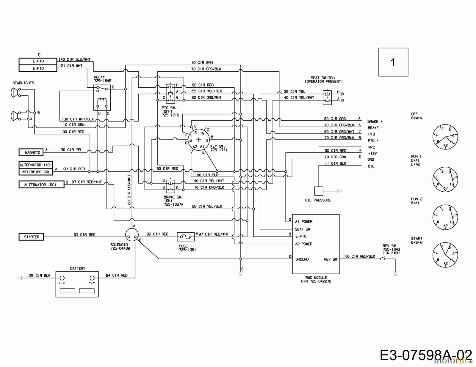 cub cadet ltx1042 parts diagram