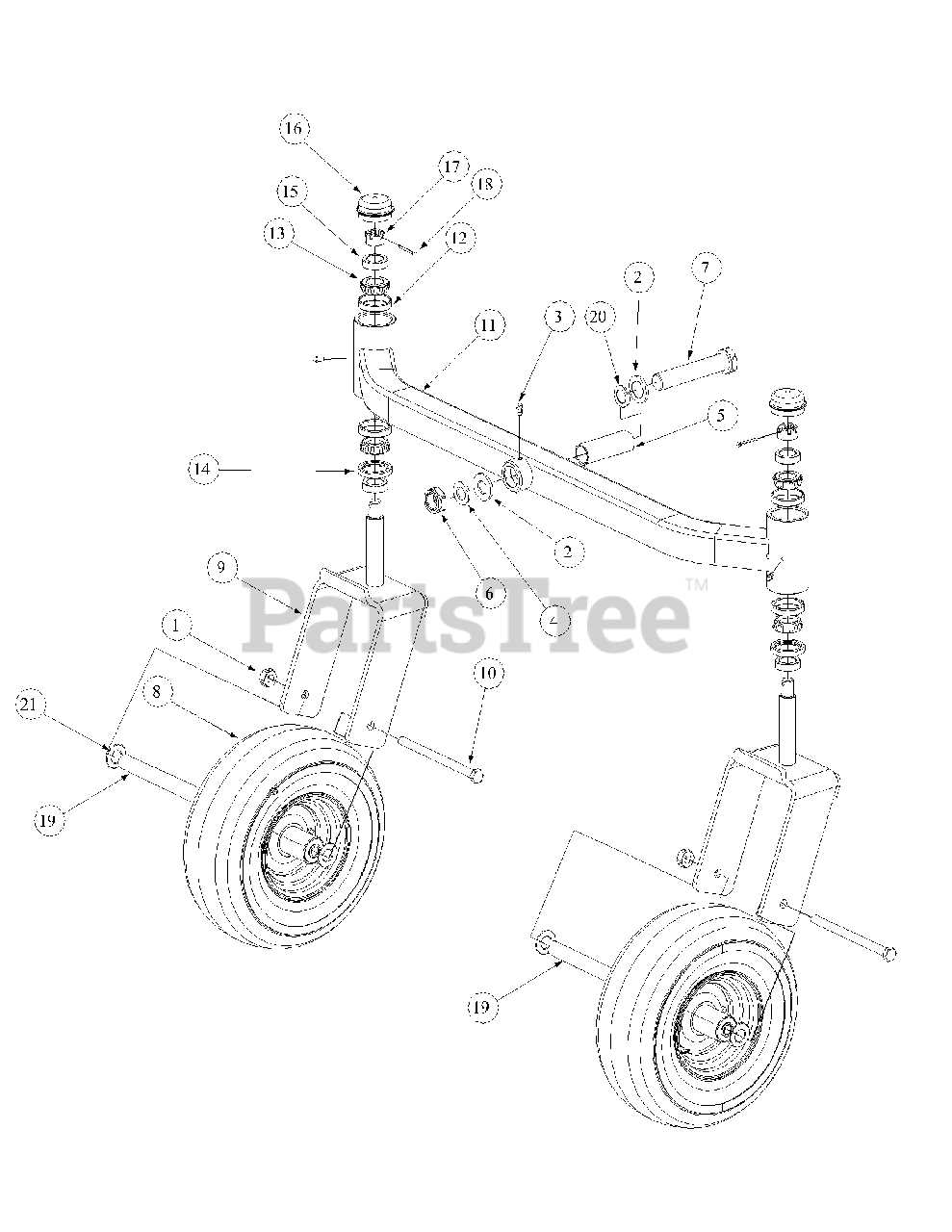 cub cadet tank m60 parts diagram