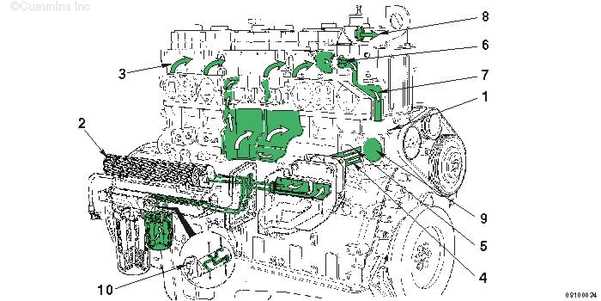 cummins n14 parts diagram