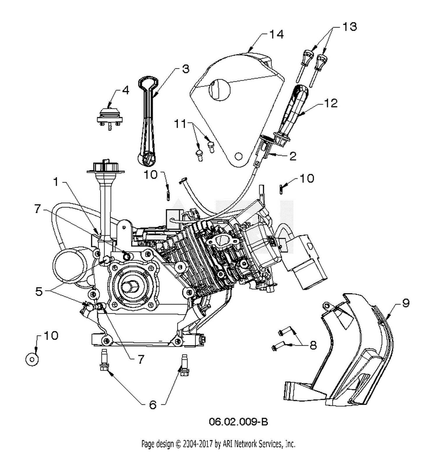 poulan pro snow blower parts diagram