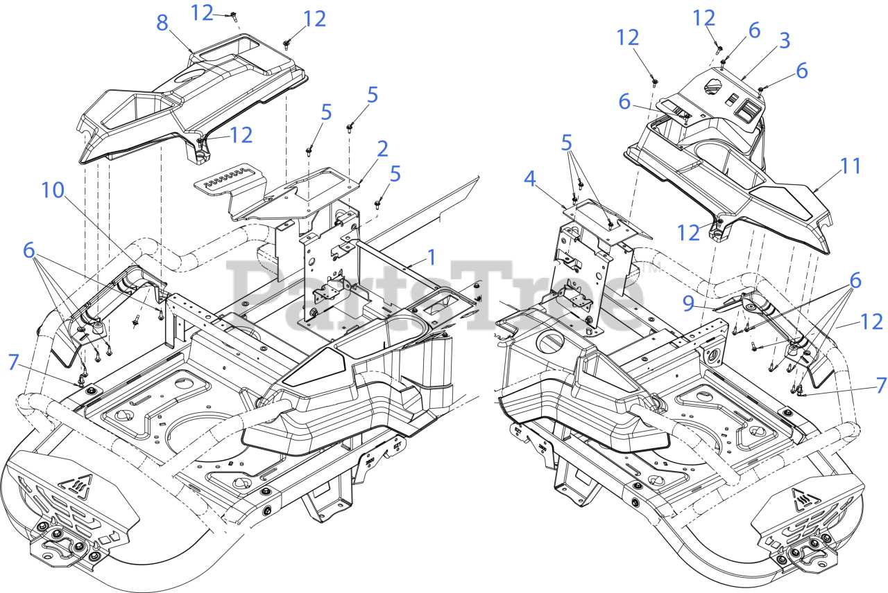 troy bilt mustang 42 parts diagram