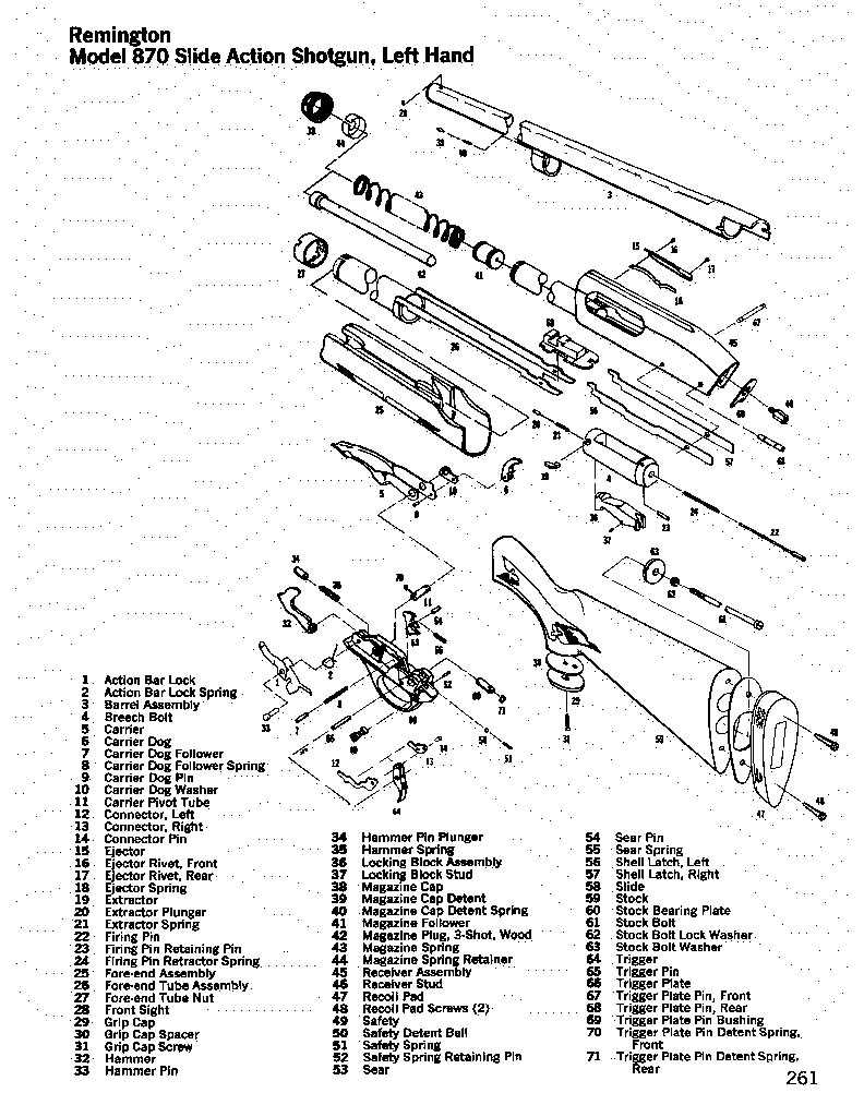 winchester 1894 parts diagram