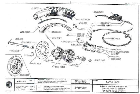 motorcycle wheel parts diagram