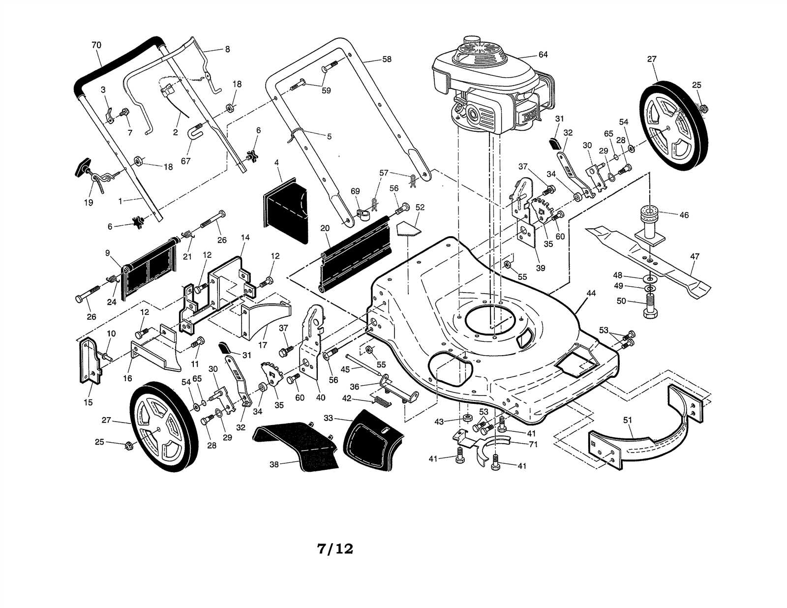 craftsman dyt4000 parts diagram