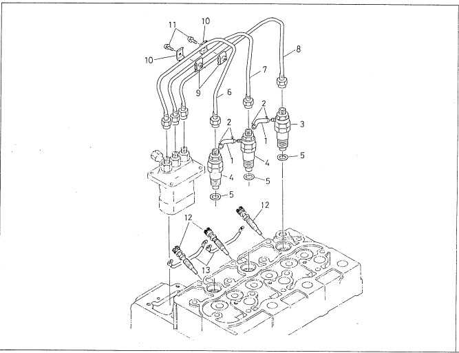 diesel engine diagram parts