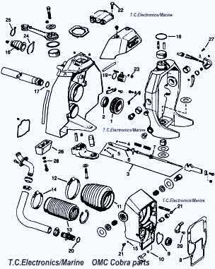 volvo penta dp sm parts diagram