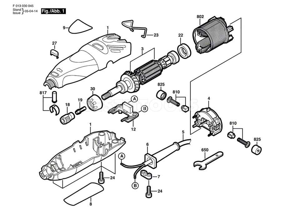 dremel parts diagram