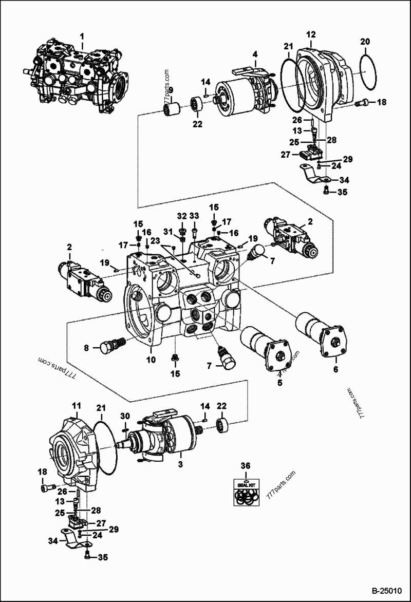 bobcat t190 parts diagram