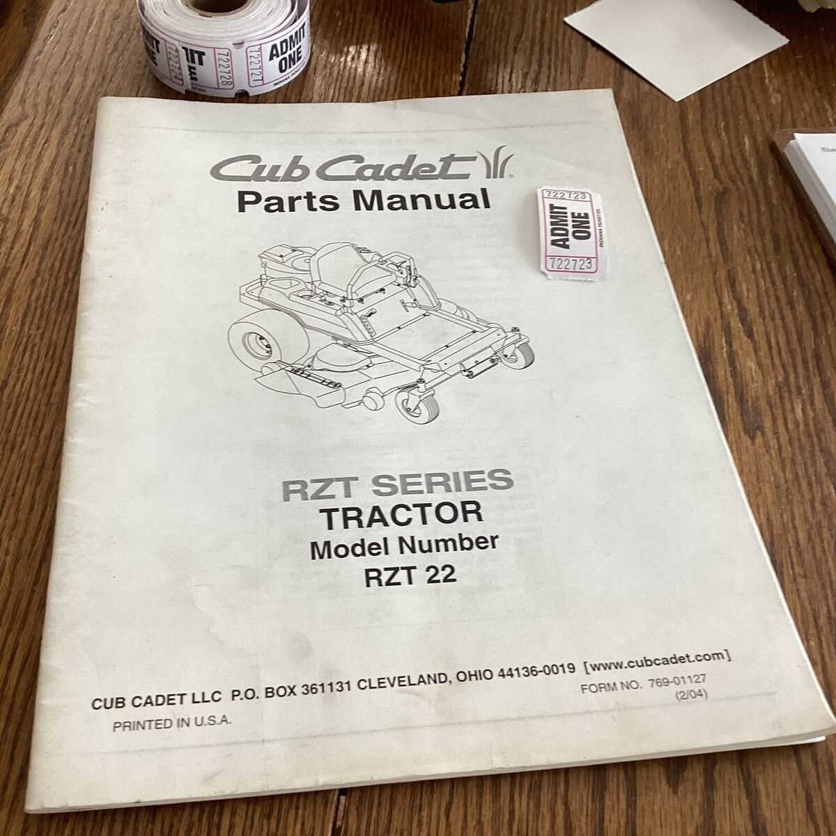 cub cadet zero turn parts diagram