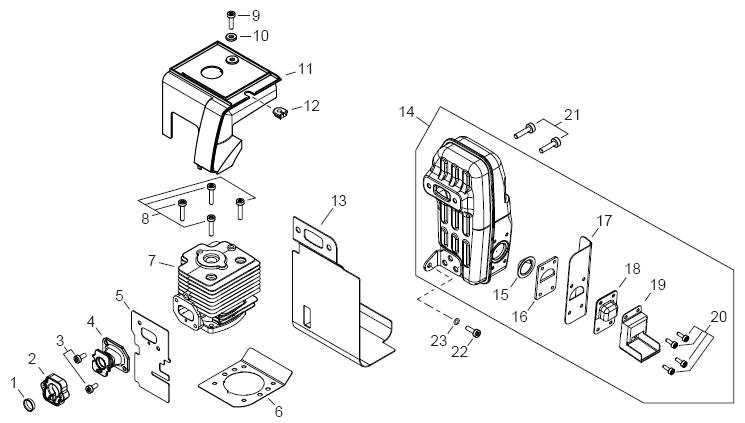 echo backpack blower parts diagram