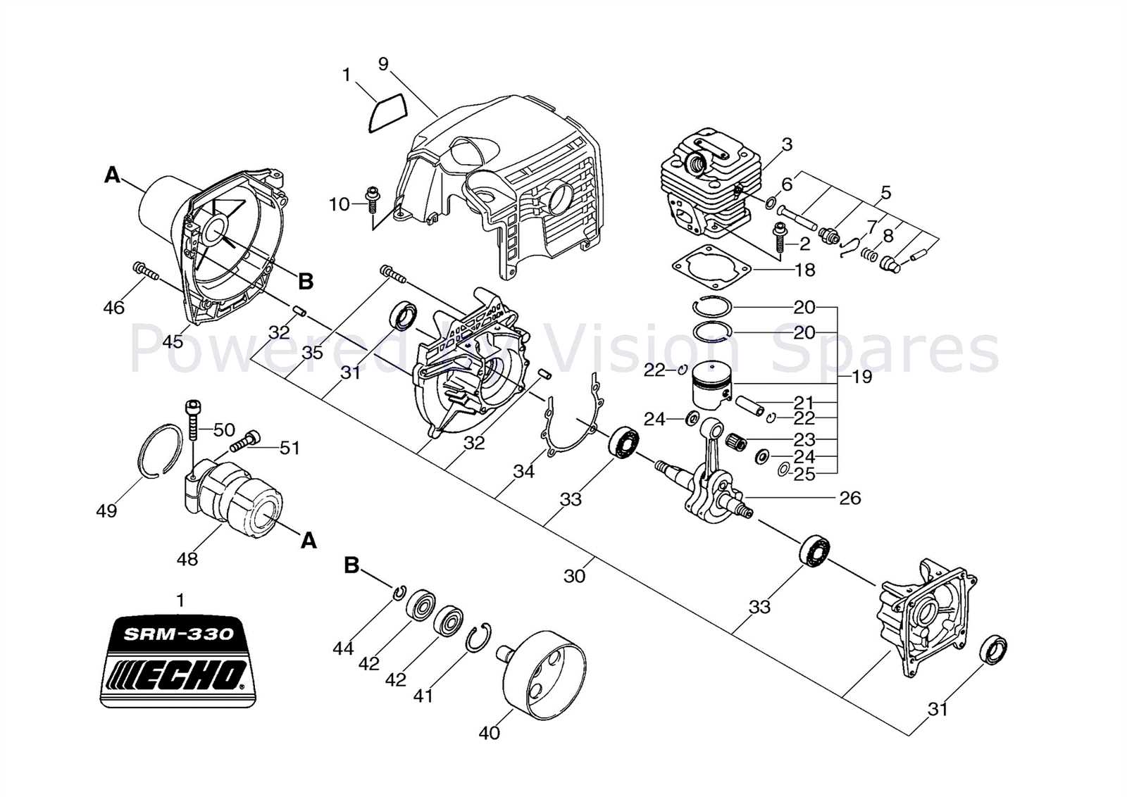 echo blower parts diagram